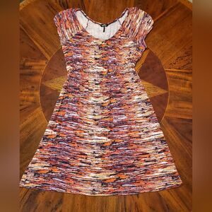 Daisy Fuentes Colorful Dress Size L